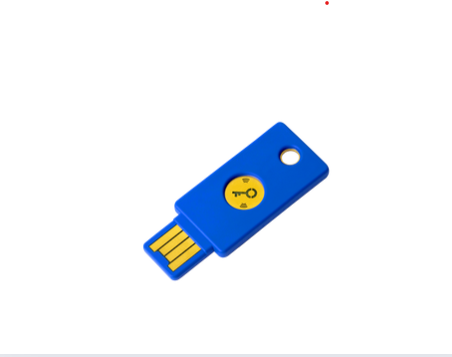 Security Key NFC by Yubico - مفتاح تشفير يفتح الحسابات بالبصمة