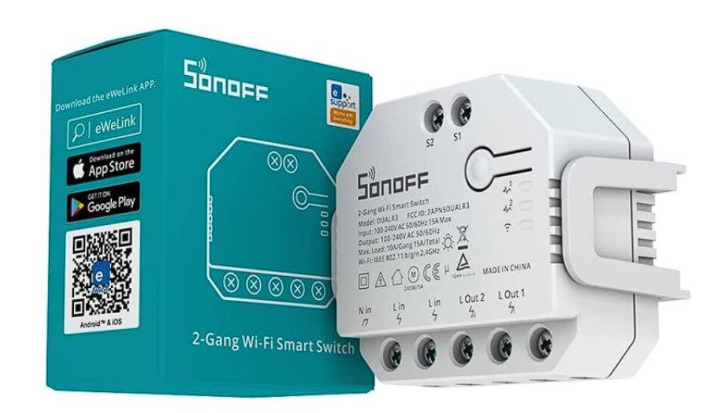 2Gang WiFi Switch